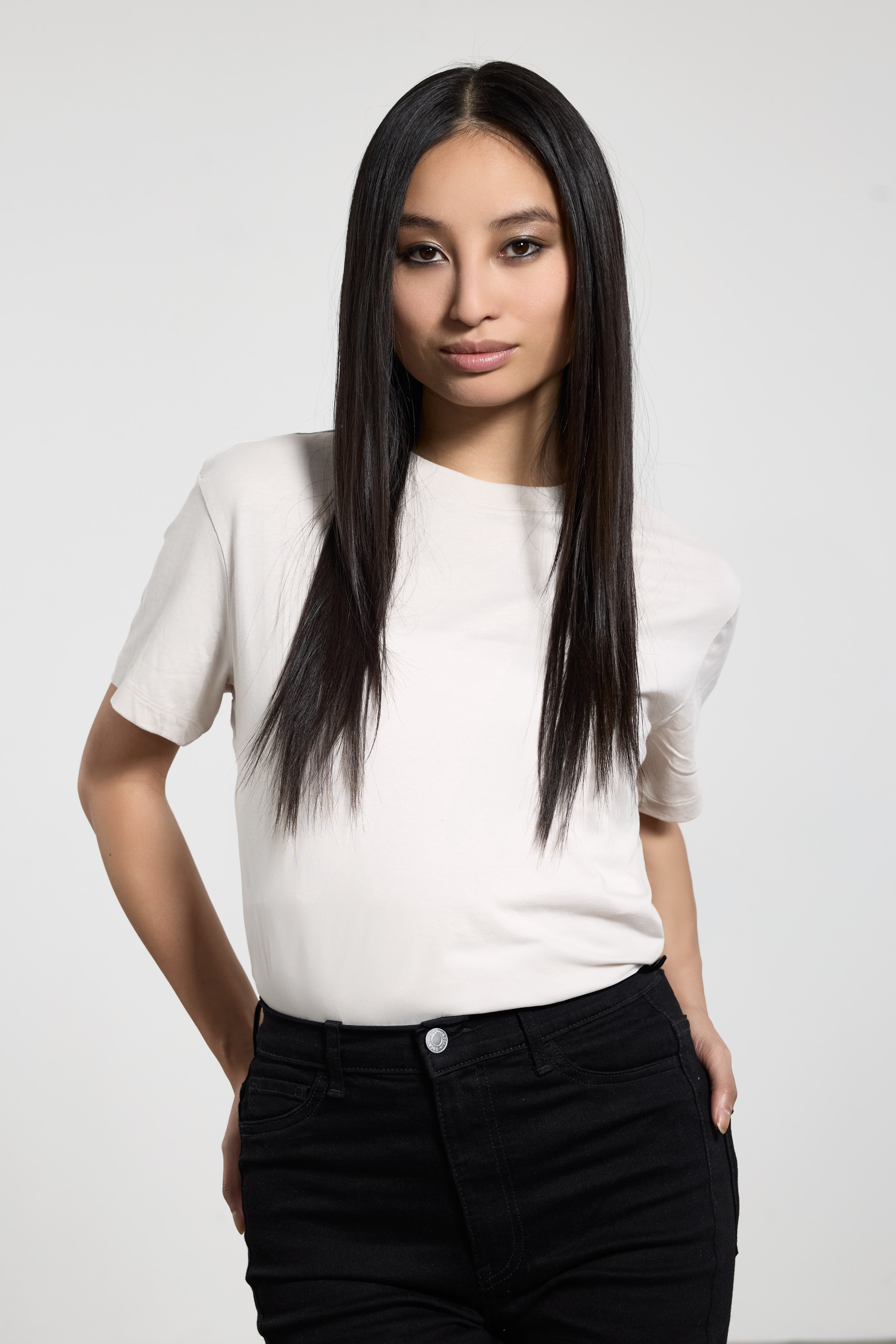 Lana avant extensions tapes — cheveux naturels sans longueur